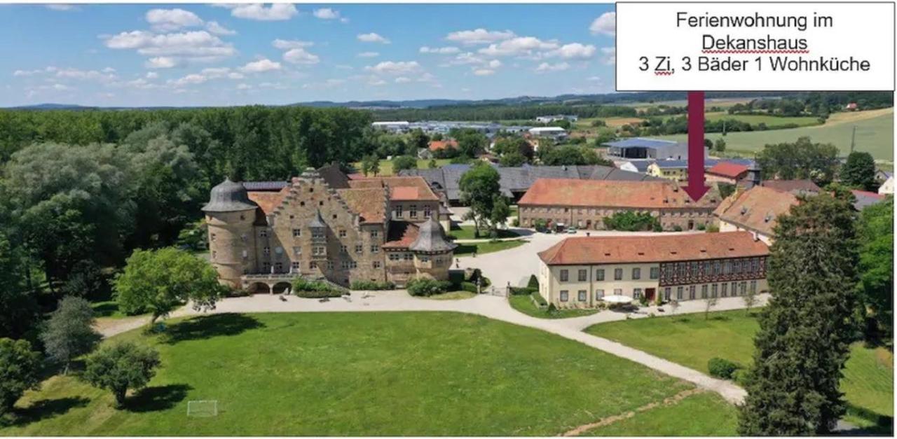 Gutsverwaltung Schloss Eyrichshof Ebern Kültér fotó