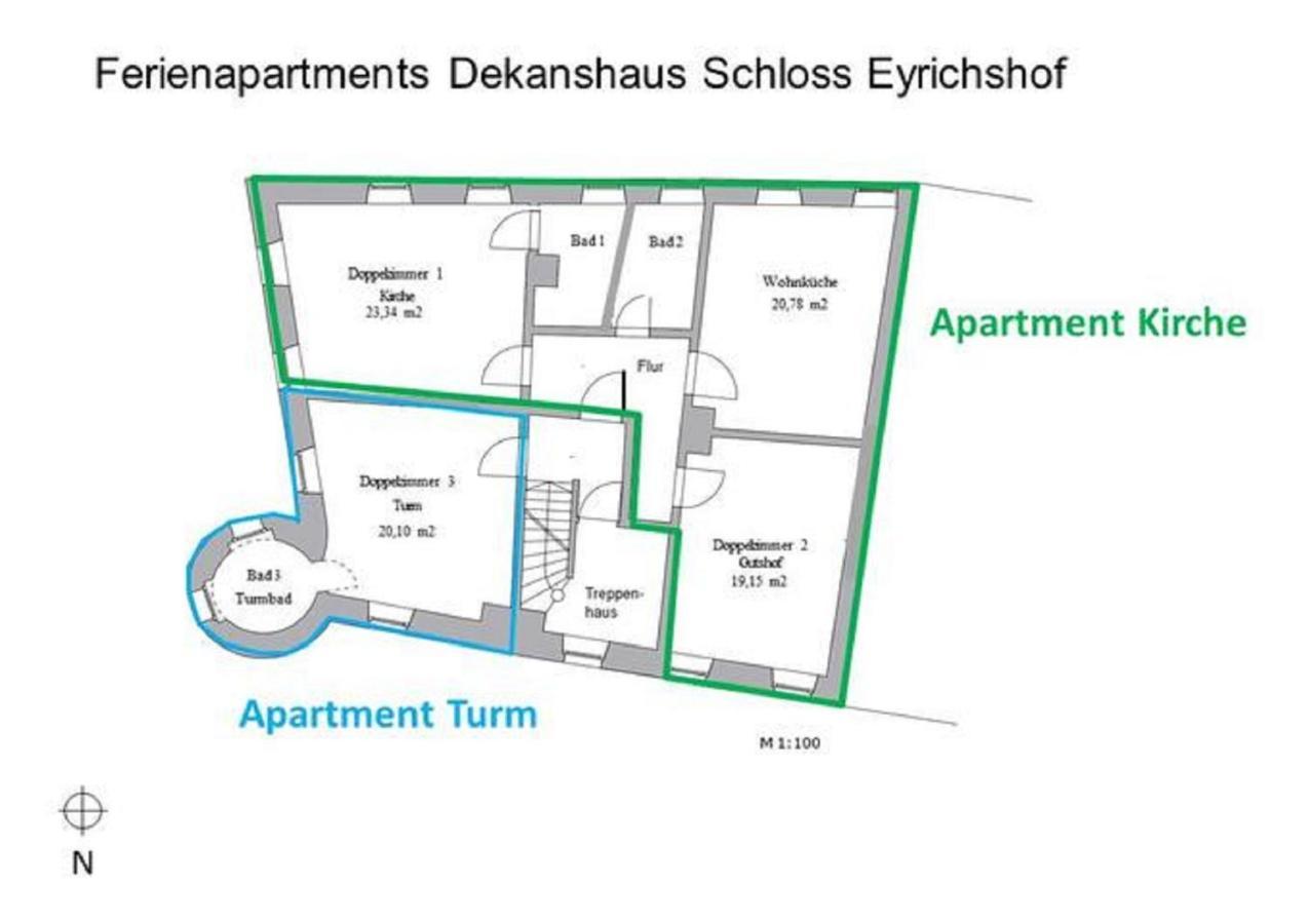 Gutsverwaltung Schloss Eyrichshof Ebern Kültér fotó